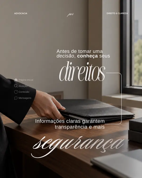 Template adaptado para advogada